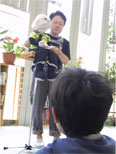 はまなし寮訪問