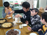 CS餅つき＆イチゴ狩り2015