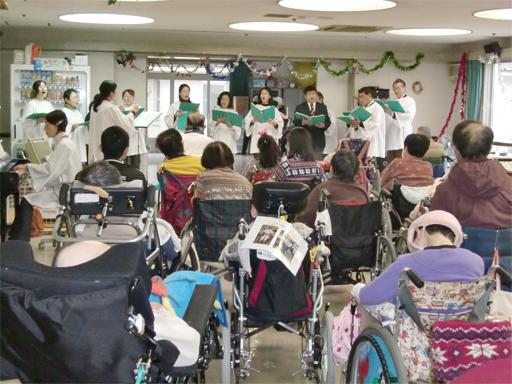 2015クリスマス聖歌隊慰問
