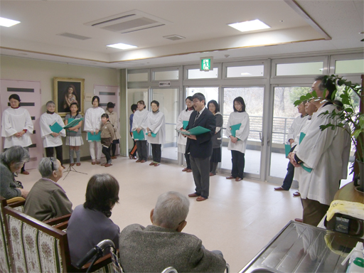 2015クリスマス聖歌隊慰問